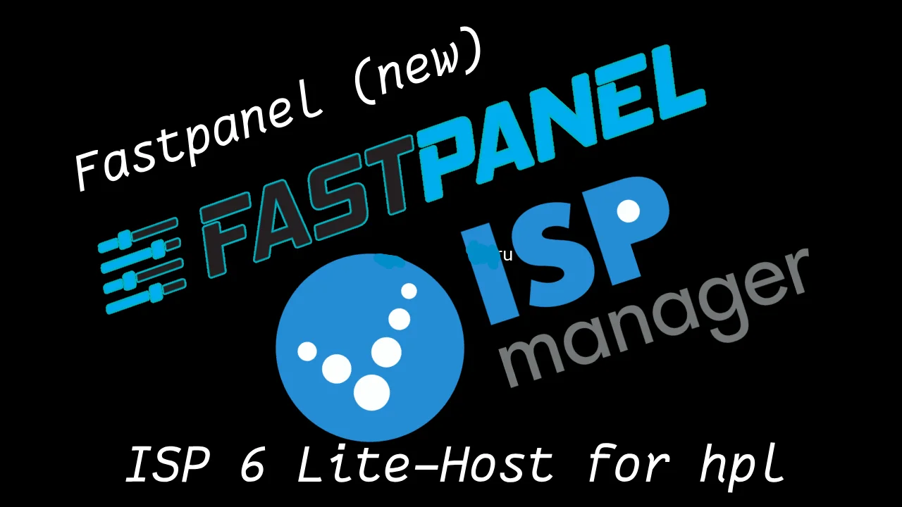 Fastpanel (new) + ISP 6 Lite-Host for hpl 5.6